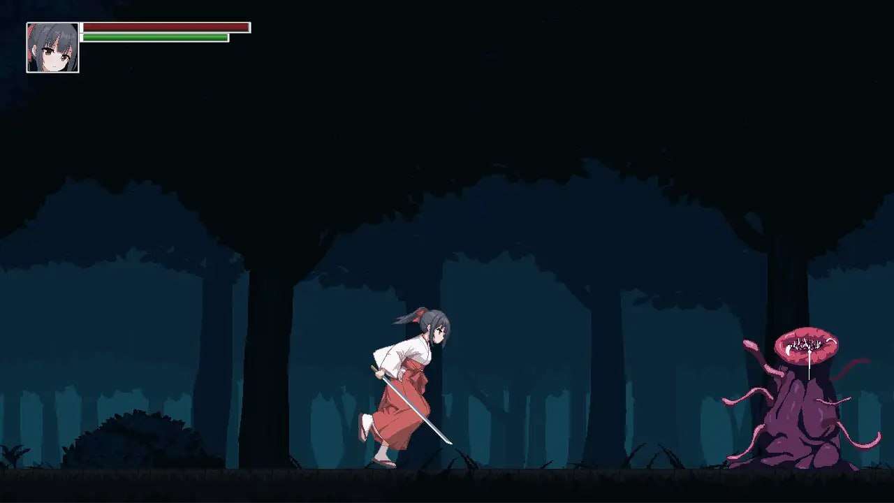 [RJ01368748]【像素动态/ACT/生肉】退魔巫女イナメ  PC[356M][度盘]
